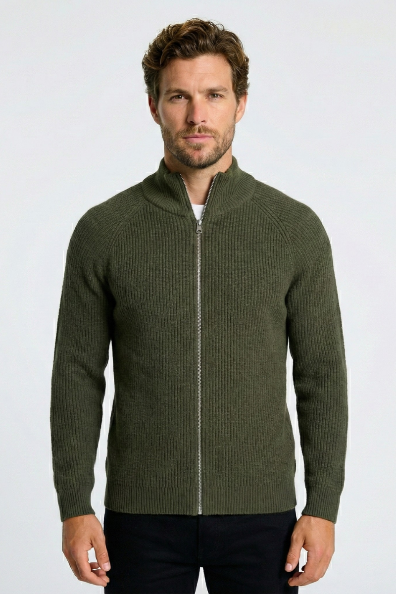 Colton cashmere zip sweater | SYVEN