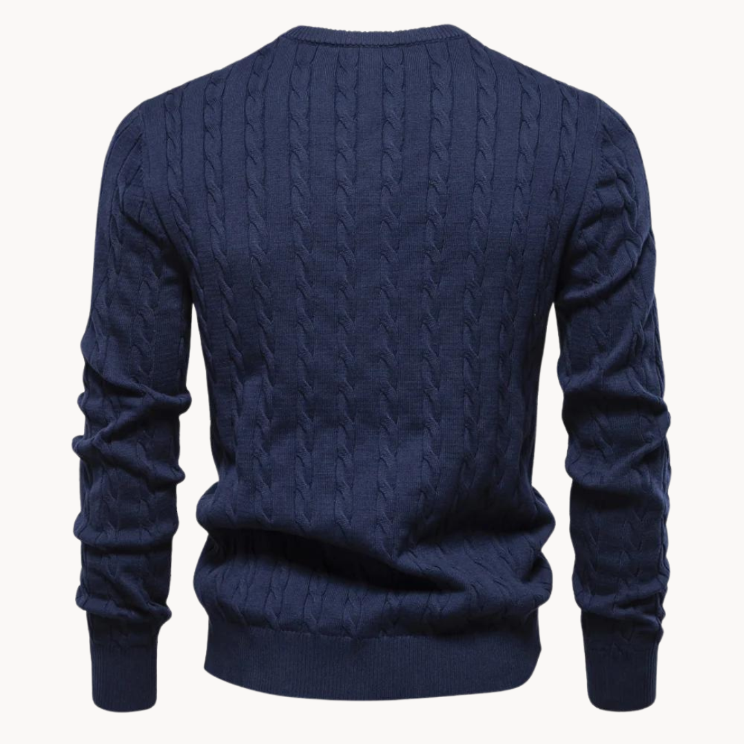 Kosta Zopf knit pullover | SEVEN
