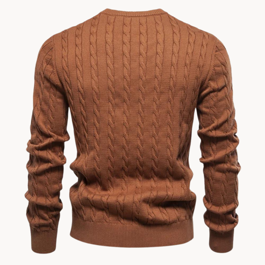 Kosta Zopf knit pullover | SEVEN