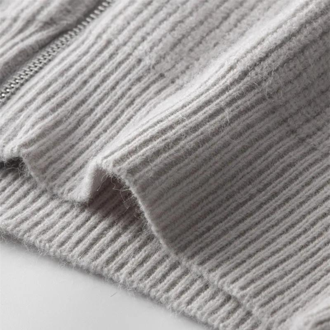 Colton cashmere zip sweater | SYVEN