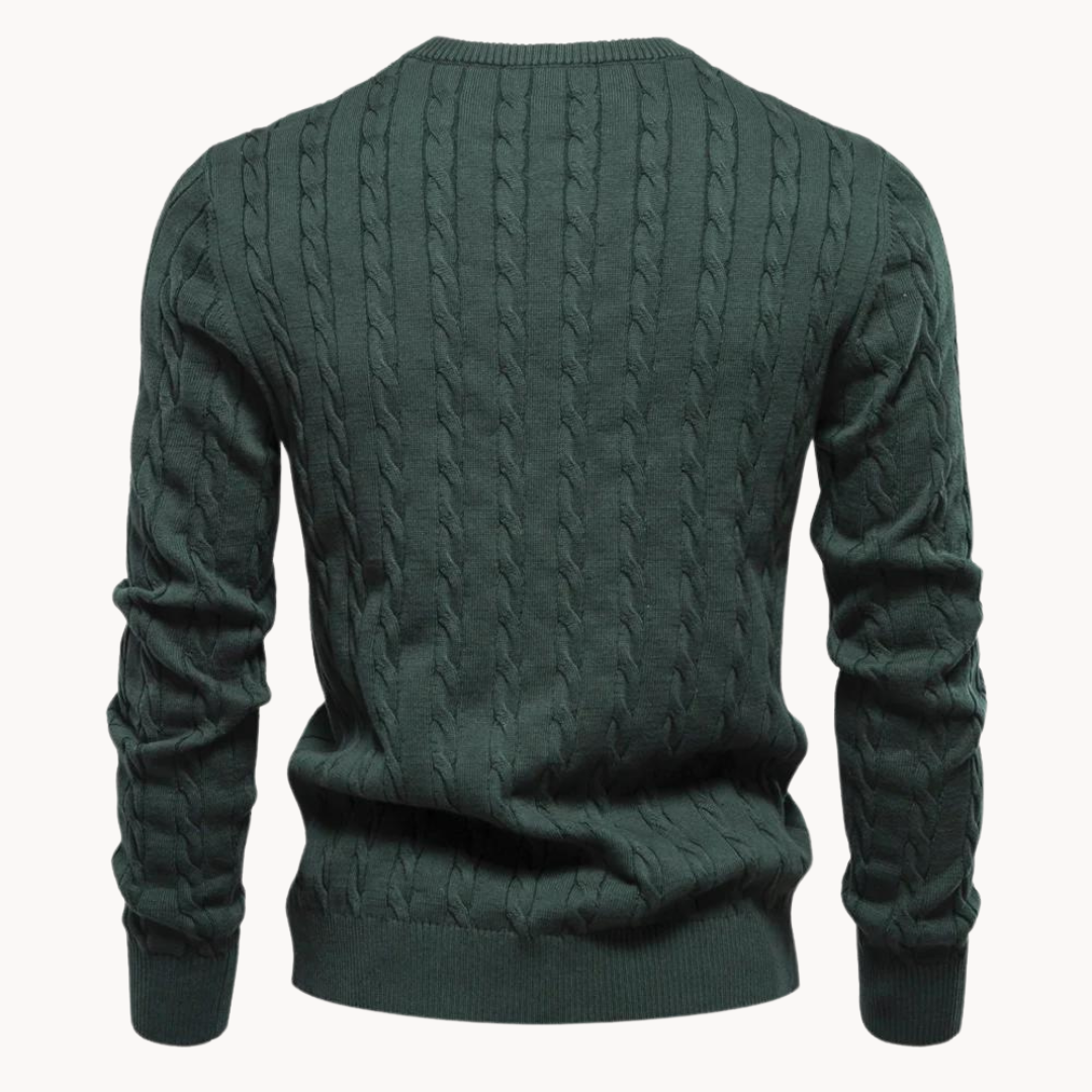Kosta Zopf knit pullover | SEVEN