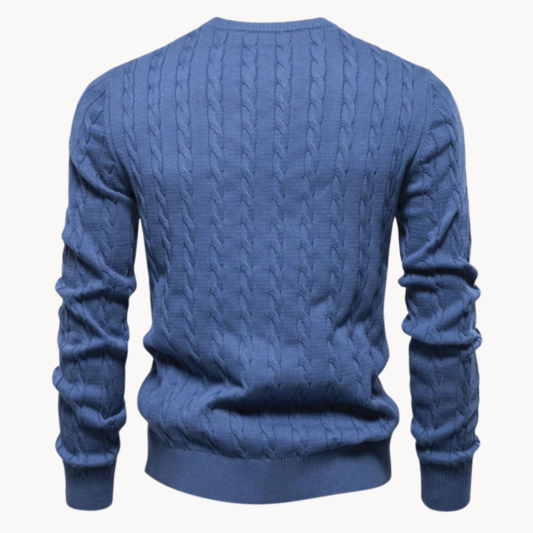 Kosta Zopf knit pullover | SEVEN