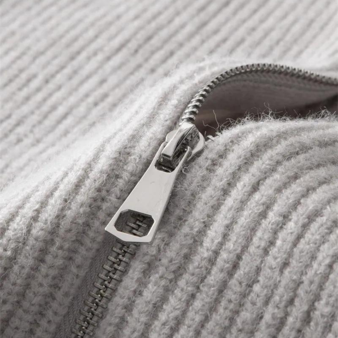 Colton cashmere zip sweater | SYVEN