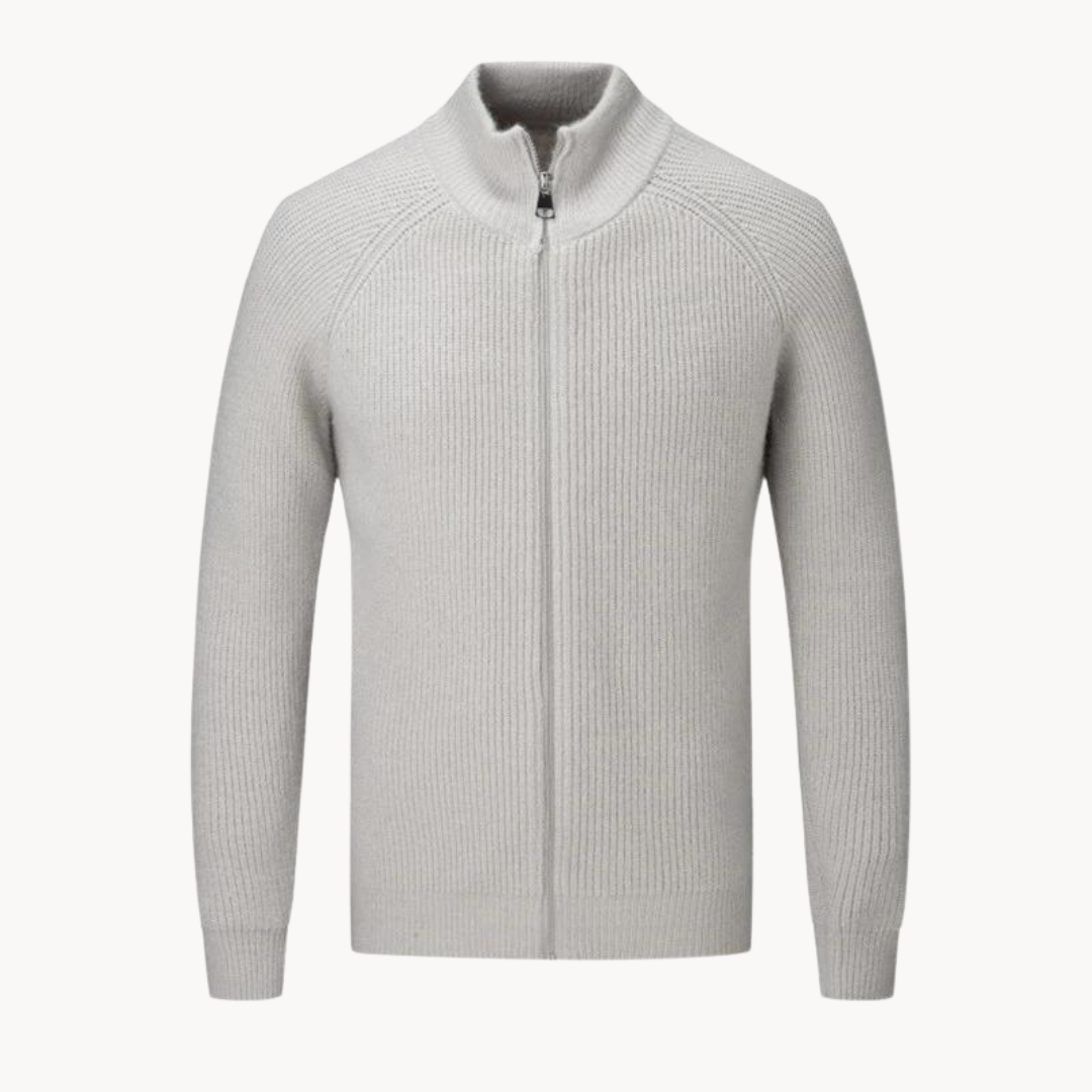 Colton cashmere zip sweater | SYVEN