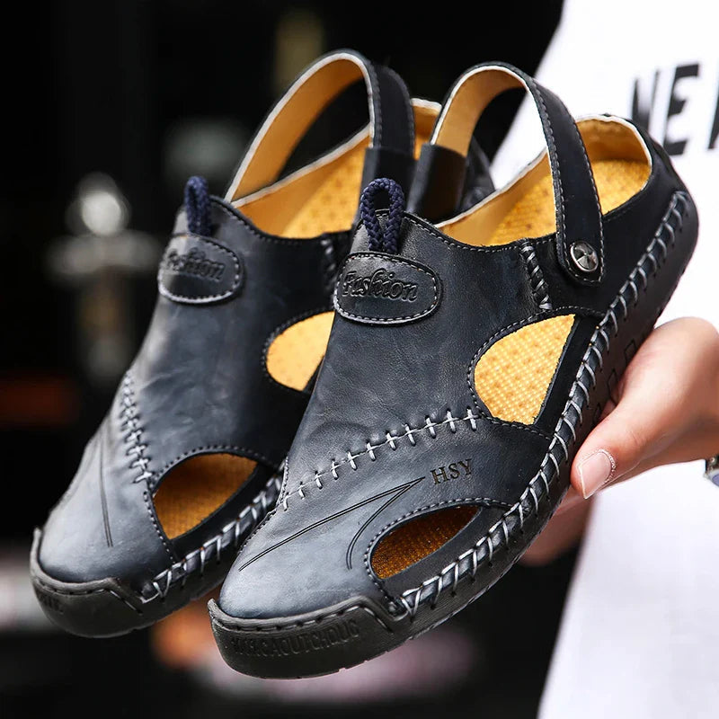 Qyven | Orthopedic Leather Sandals