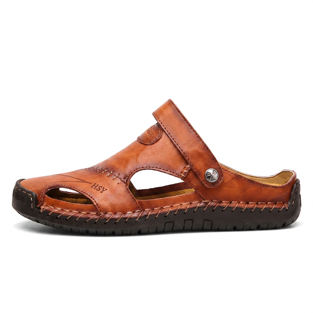 Qyven | Orthopedic Leather Sandals