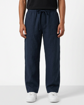 FlowEase — Wijd uitlopende broek met elastische tailleband en trekkoord