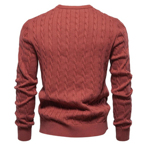 Kosta Zopf knit pullover | QEVEN