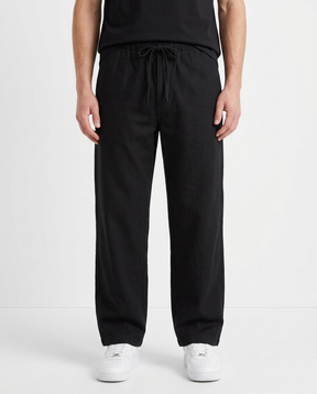 FlowEase — Wijd uitlopende broek met elastische tailleband en trekkoord