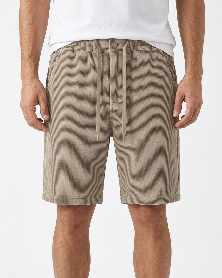 Ridgeline — Corduroy Cargoshort voor heren