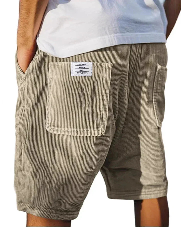 Ridgeline — Corduroy Cargoshort voor heren