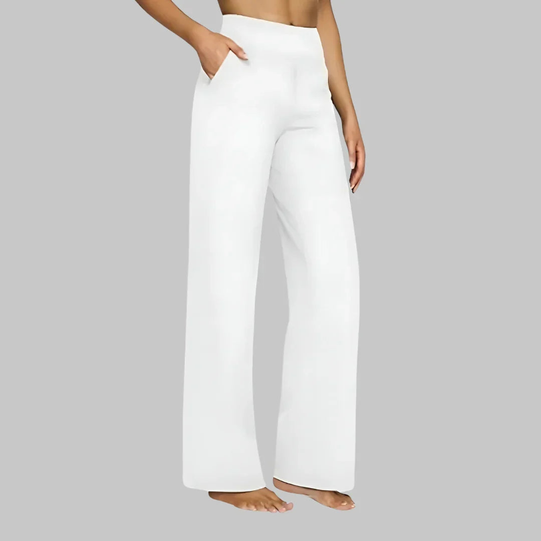 Klara™ – Calça de Elástico Confortável Soft Touch