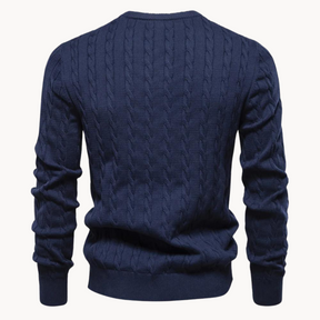 Kosta Zopf knit pullover | QEVEN
