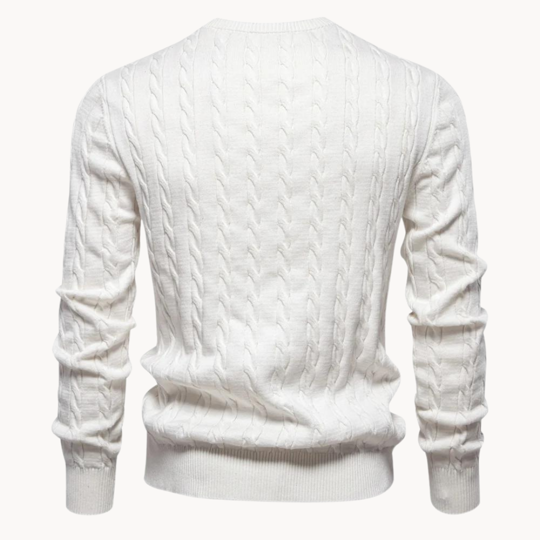 Kosta Zopf knit pullover | SEVEN