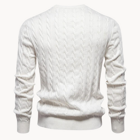 Kosta Zopf knit pullover | QEVEN