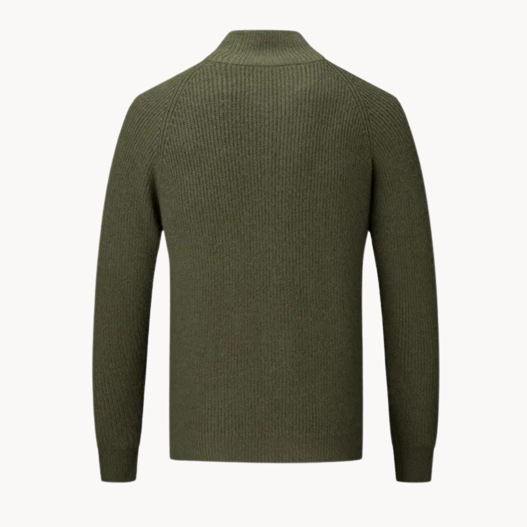 Colton cashmere zip sweater | SYVEN