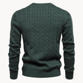 Kosta Zopf knit pullover | QEVEN