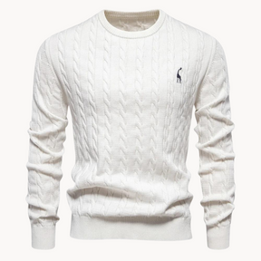 Kosta Zopf knit pullover | QEVEN
