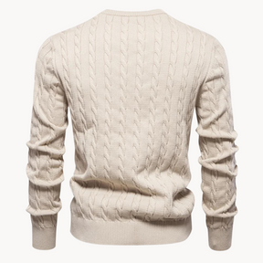 Kosta Zopf knit pullover | QEVEN