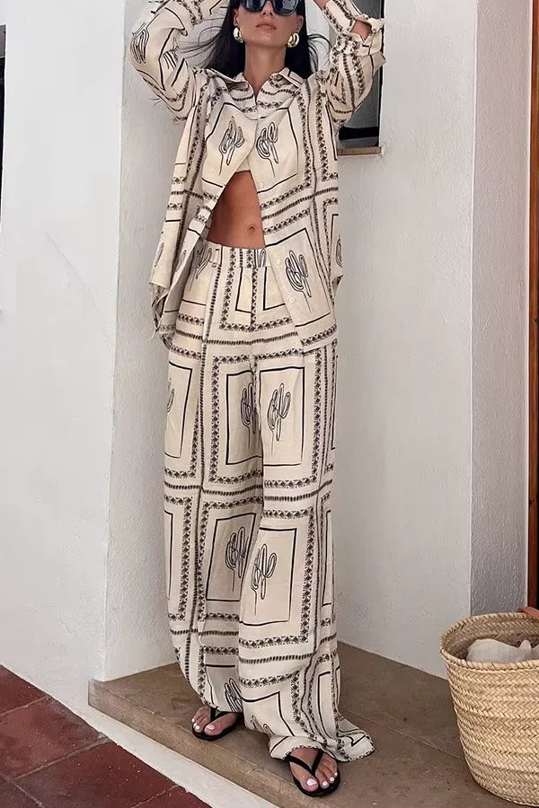 Conjunto de tricoline de algodão para uma elegância sem esforço - Tucson™