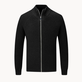 Colton cashmere zip sweater | QYVEN