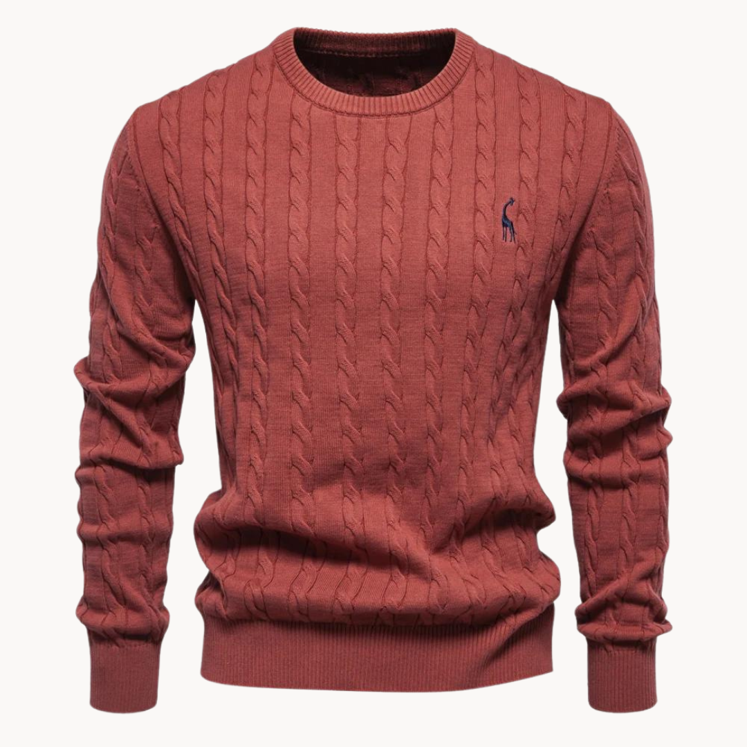 Kosta Zopf knit pullover | SEVEN