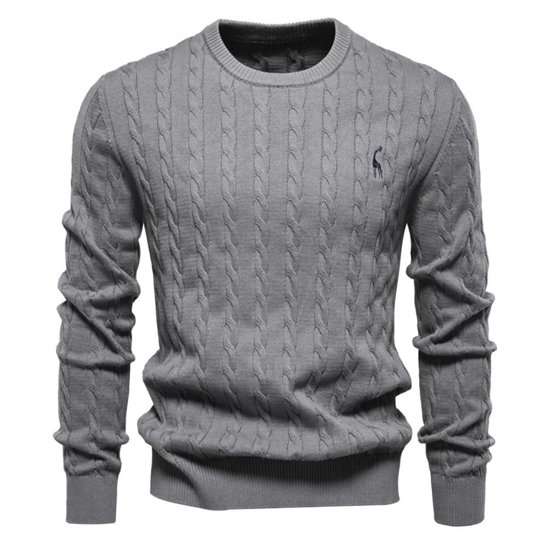 Kosta Zopf knit pullover | QEVEN