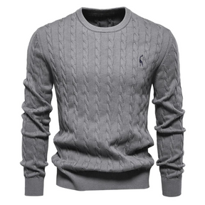 Kosta Zopf knit pullover | QEVEN