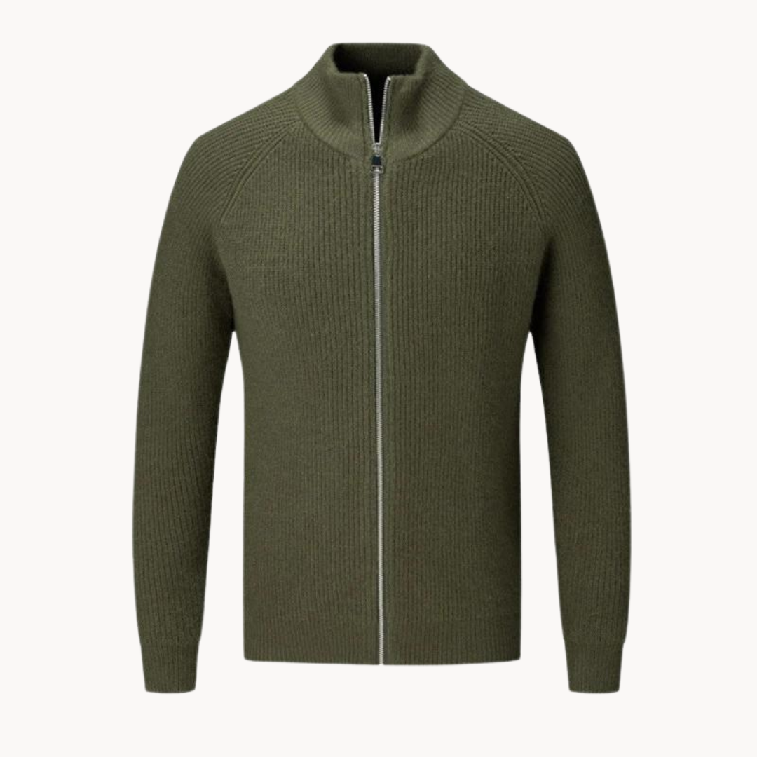 Colton cashmere zip sweater | SYVEN