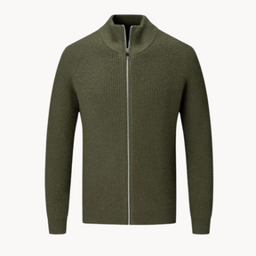 Colton cashmere zip sweater | QYVEN