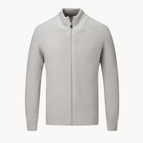 Colton cashmere zip sweater | QYVEN