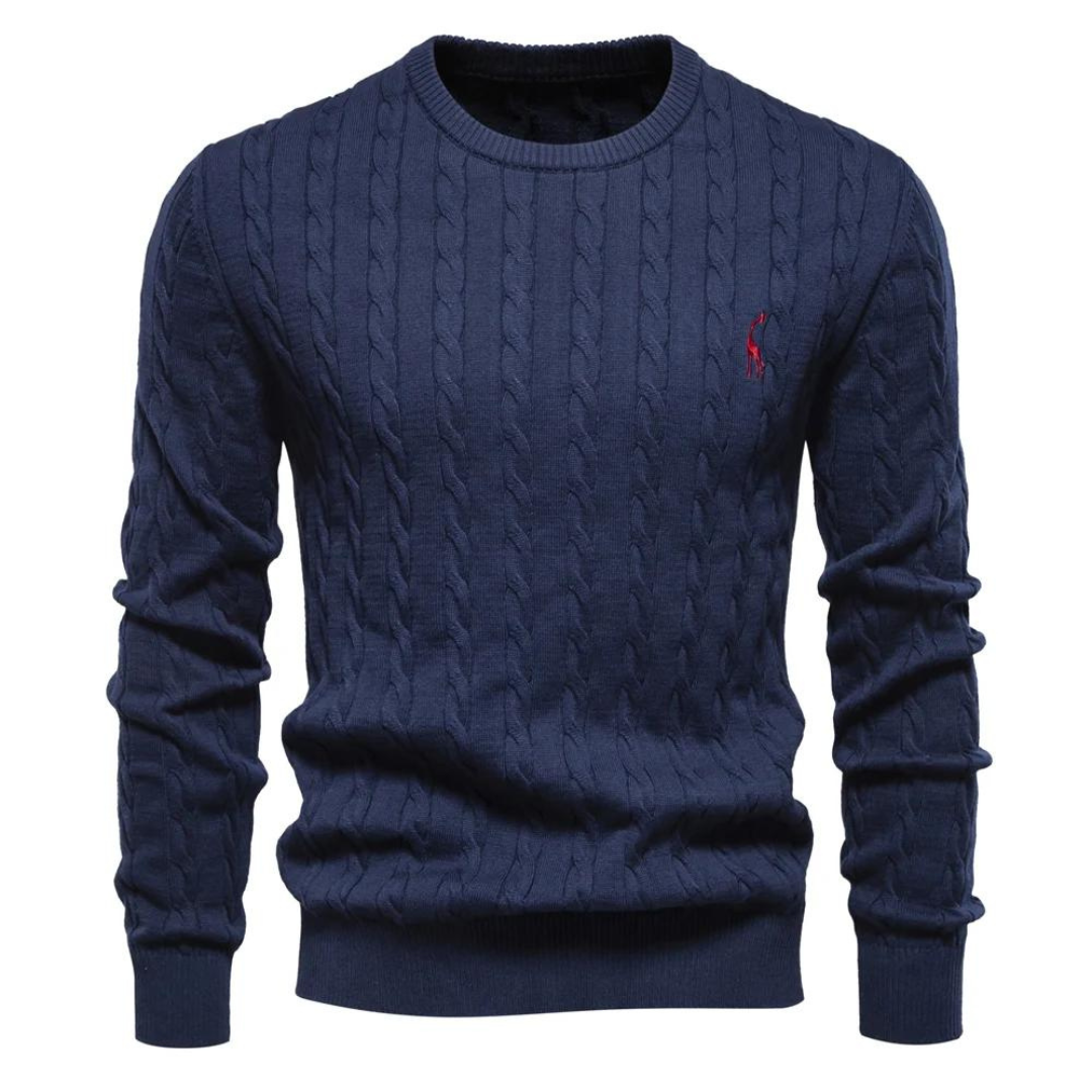 Kosta Zopf knit pullover | SEVEN