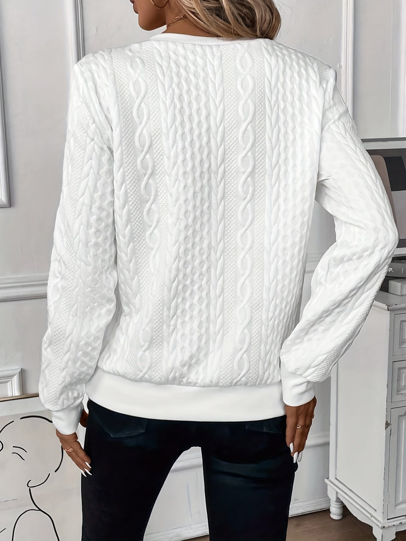 Clio sweater for women | QYVEN