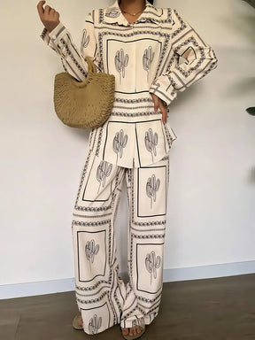 Conjunto de tricoline de algodão para uma elegância sem esforço - Tucson™