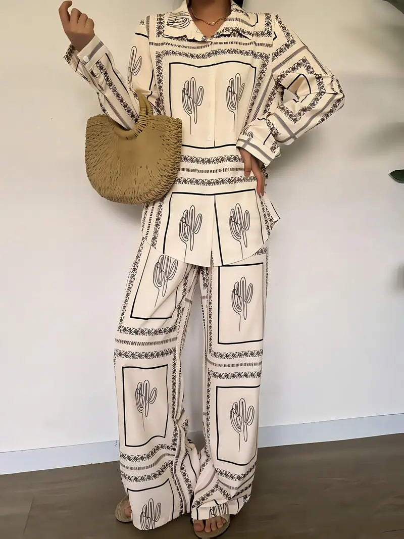 Conjunto de tricoline de algodão para uma elegância sem esforço - Tucson™