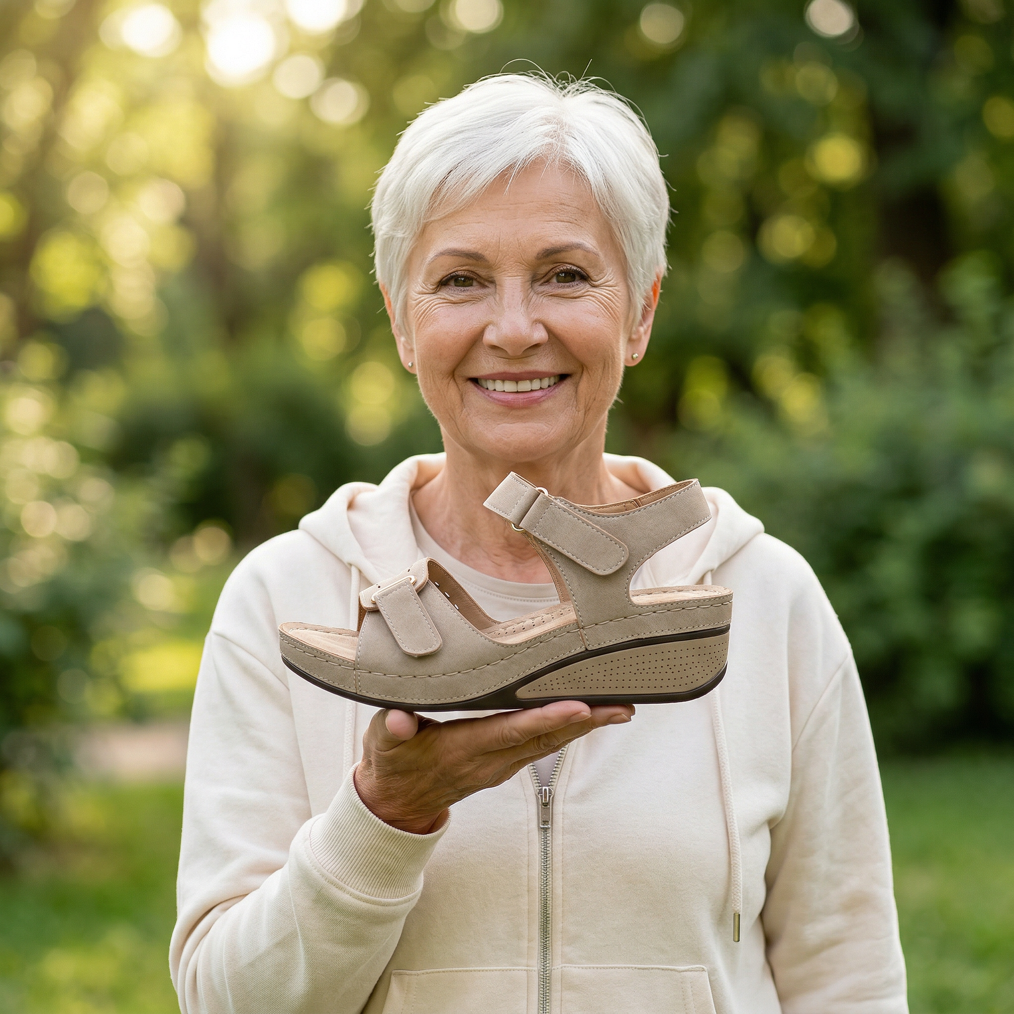 Alfreda Orthopedic Sandal | QYVEN