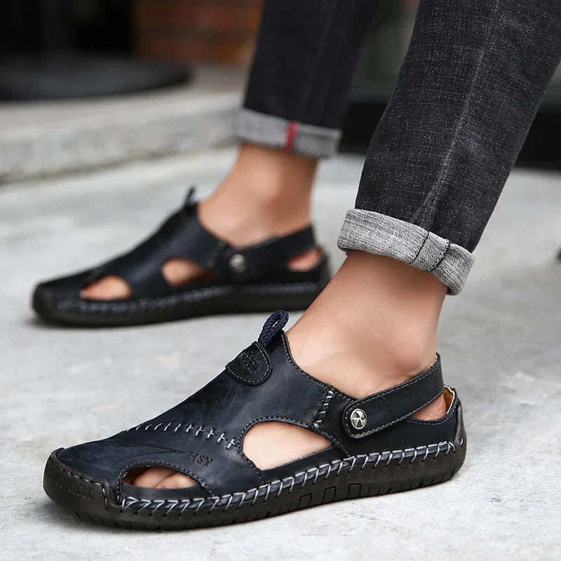 Qyven | Orthopedic Leather Sandals