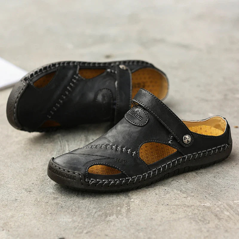 Qyven | Orthopedic Leather Sandals