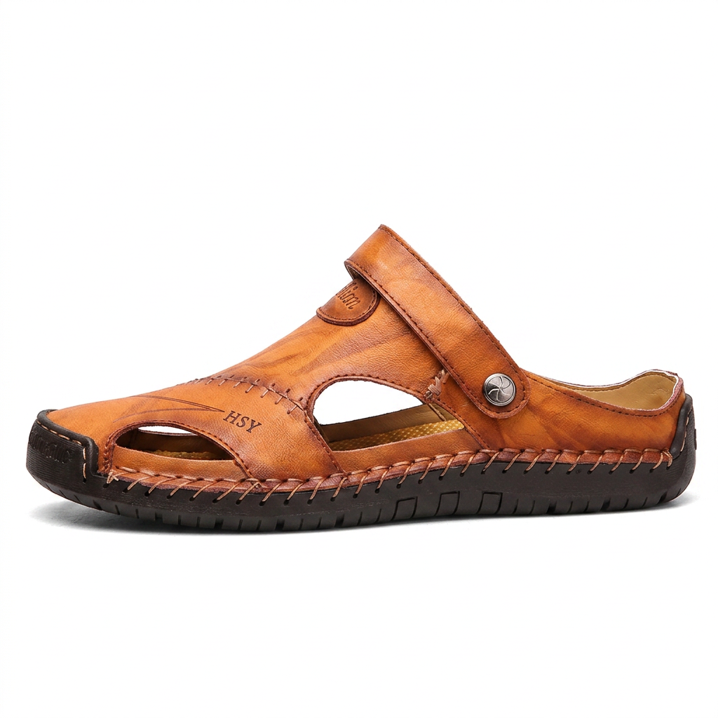 Qyven | Orthopedic Leather Sandals