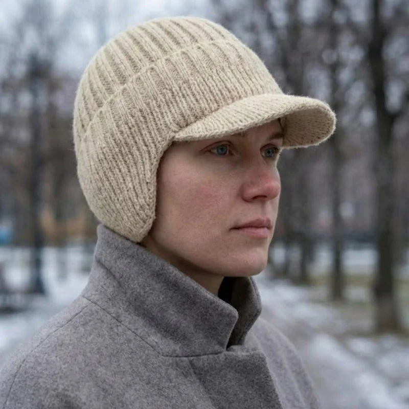 Thermal winter beanie with ear protection - FjordWarm (ORIGINAL)