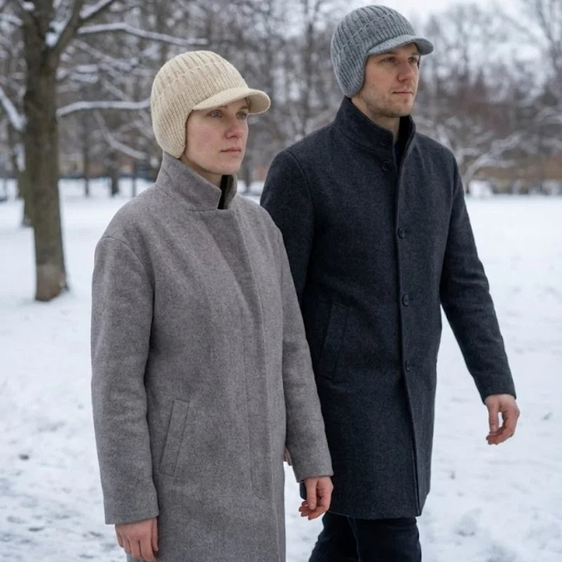 Thermal winter beanie with ear protection - FjordWarm (ORIGINAL)