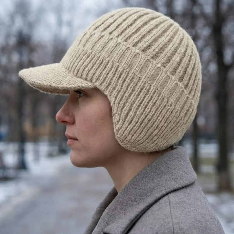 Thermal winter beanie with ear protection - FjordWarm (ORIGINAL)